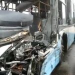 Brt Buses Crash On Lagos Abeokuta Expressway Brt buses crash on lagos-abeokuta expressway