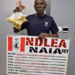 Ndlea Arrests Chukwuemeka Clement For Ingesting 100 Wraps Of Cocaine Ndlea arrests chukwuemeka clement for ingesting 100 wraps of cocaine