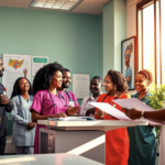Current Post Image 1 A healthcare worker vaccinating a child in nigeria.