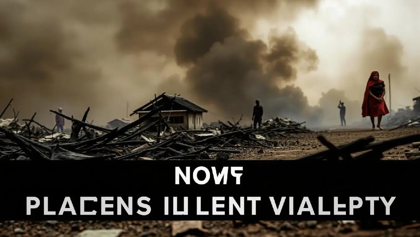 Current Post Image 27 Aftermath of violence in plateau state community