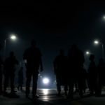 Police officers making an arrest