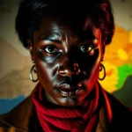 Current Post Image 49 News reporter with northeast nigeria map.