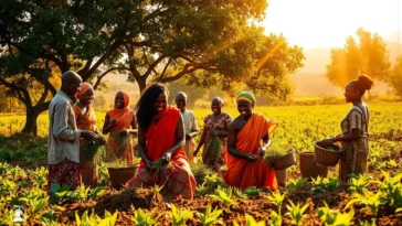 Image depicting the severity of the west africa food crisis.