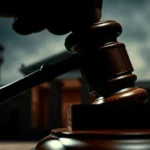 Current Post Image 56 Gavel striking a block over a blurred image of the rivers state house of assembly