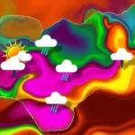 Current Post Image 88 Map of nigeria showing weather conditions for april 16th, 2025.