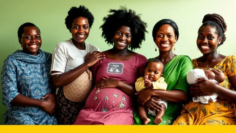 Presentation on maternal health innovations in Nigeria.