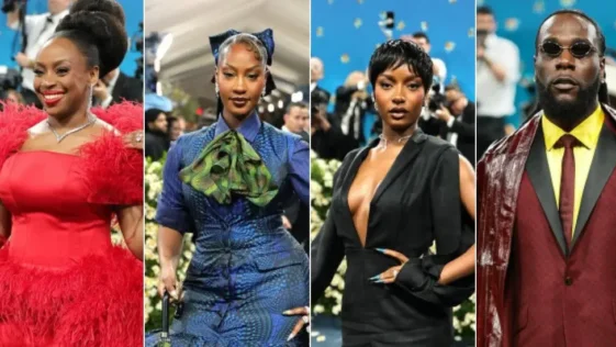 Nigerian celebrities at the 2025 met gala