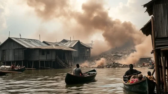 A graphical national icon representing nigeria from the reliefweb platform.