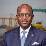 Governor lucky aiyedatiwa speaking at a podium during the ondo state investment summit.