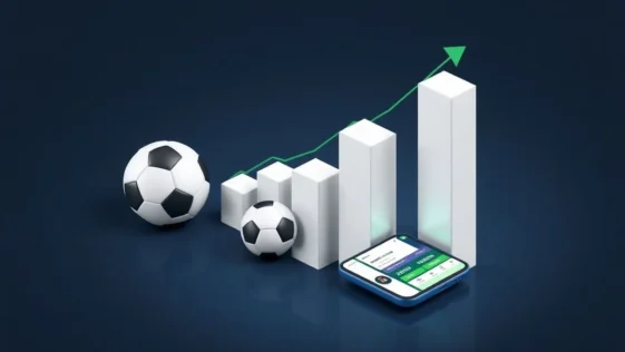 Bar chart showing global sports betting market reaching 325. 71 billion usd by 2035.