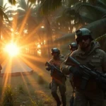 Security forces patrolling the thick forests of ekiti border to crush banditry.