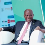 Portrait of olayemi cardoso, governor of the central bank of nigeria.