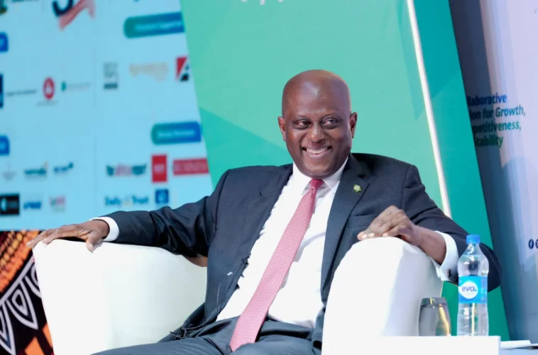 Portrait of olayemi cardoso, governor of the central bank of nigeria.