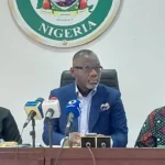 Governor dapo abiodun holding the ogun state 2026 appropriation bill.