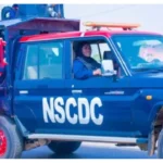Nscdc officers in uniform representing security in kwara state.