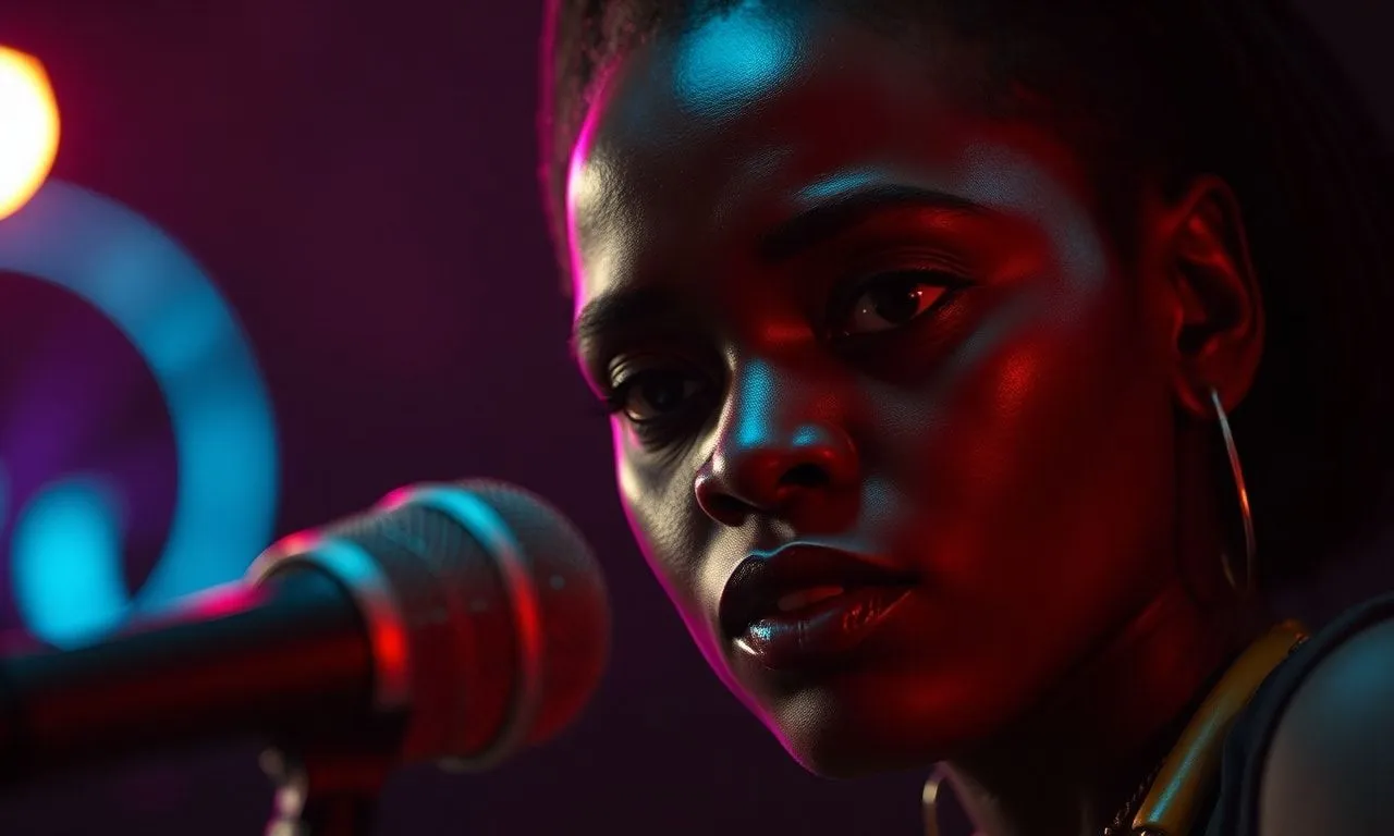 Actress Osas Okponon in a dramatic emotional scene from the movie EVI.